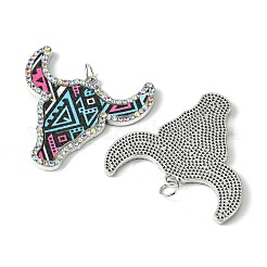 Anhänger aus Rinderkopflegierung&nbsp;FIND-G069-02P-02