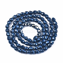 Chapelets de perles en verre opaques&nbsp;EGLA-T008-16A