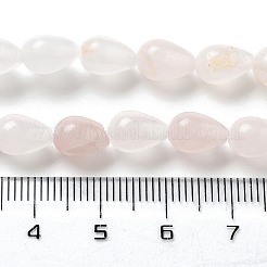 Natürlichen Rosenquarz Perlen Stränge&nbsp;G-B106-A25-01