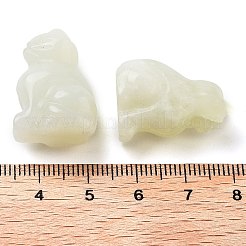Figurines sculptées en jade naturel&nbsp;DJEW-L023-B14