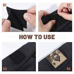 6 Stück 3 Stile Polyester Epaulette Camouflage&nbsp;PATC-FH0001-27B
