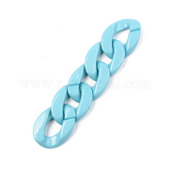 Anneaux de liaison acryliques opaques&nbsp;OACR-T024-01-G08