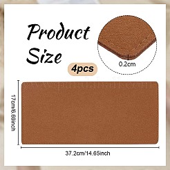 Fond de sac rectangulaire en feutre&nbsp;FIND-WH0149-85E