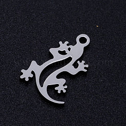 Pendentifs creux en acier inoxydable 201 résistant au ternissement&nbsp;STAS-Q201-JN284-1