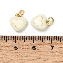 Ciondoli smaltato in ottone&nbsp;KK-H259-01A-G04