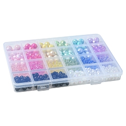 DIY-Sets zur Schmuckherstellung mit runden Acrylperlen&nbsp;DIY-FS0007-79