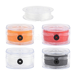 Filo di cristallo elastico tondo&nbsp;EW-YW0002-A02-01