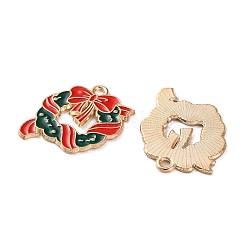 Pendentifs d'émail en alliage&nbsp;ENAM-I061-01KCG-12