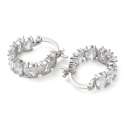 Orecchini a cerchio in ottone&nbsp;EJEW-A034-01P