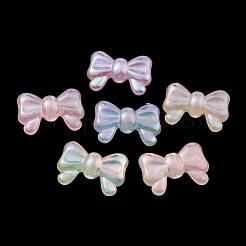 Placcatura uv luminosa perline acriliche iridescenti arcobaleno&nbsp;PACR-E002-08