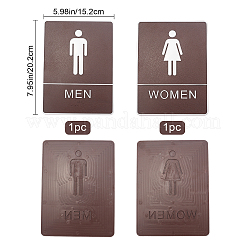 Adesivi acrilici per cartelli da bagno&nbsp;DIY-GF0002-48
