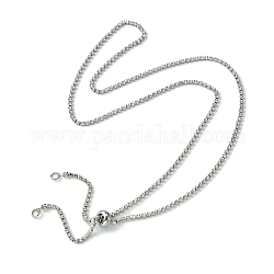 Fer strass strass chaînes fabrication de bracelets, avec 201 perles en acier inoxydable et emembouts de chaîne en laiton, convient au charme du connecteur, cristal, 25-5/8 pouce (65 cm), Trou: 3.4mm