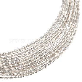 Wholesale BENECREAT 15 Gauge (1.5mm) Aluminum Wire 68m (220FT) Anodized  Jewelry Craft Making Beading Floral Colored Aluminum Craft Wire - Silver 