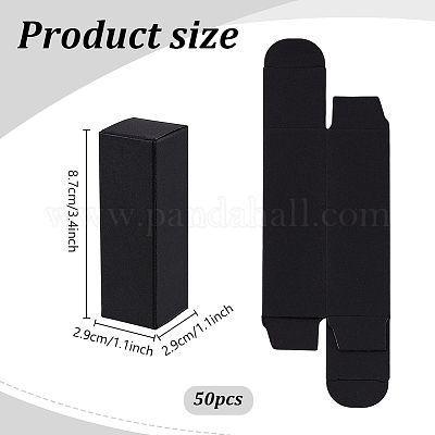 Boîtes d'emballage pliantes en papier&nbsp;CON-WH0110-70-1