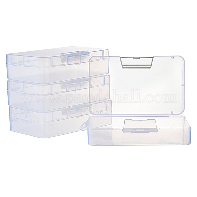 Wholesale PandaHall 3 Pack Plastic Organizer Box 