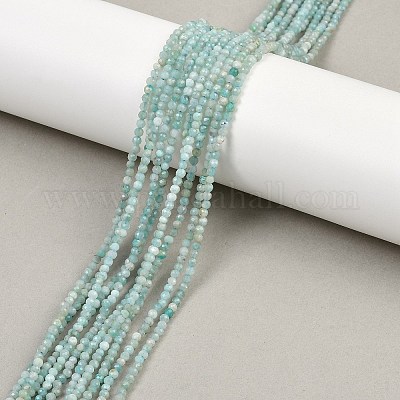 Natur amazonite Perle Stränge&nbsp;G-P279-42-2mm-01-1