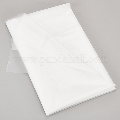Bu 1 pièce 137 cm × 50 cm PVC ultra-transparent tissu TPU super