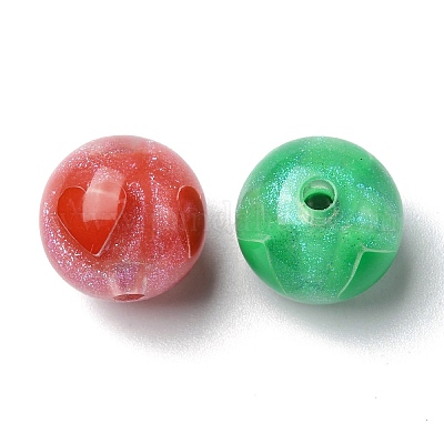 Perles en acrylique transparente&nbsp;OACR-R258-01-1
