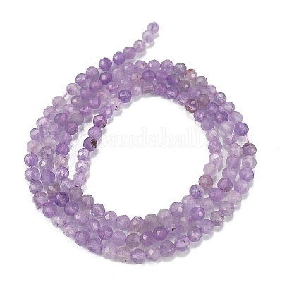 Natürliche Lavendel-Amethyst-Perlenstränge&nbsp;G-C127-A03-04-1