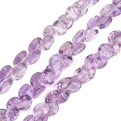 Natürlichen Amethyst Perlen Stränge&nbsp;G-Z152-B01-01-1