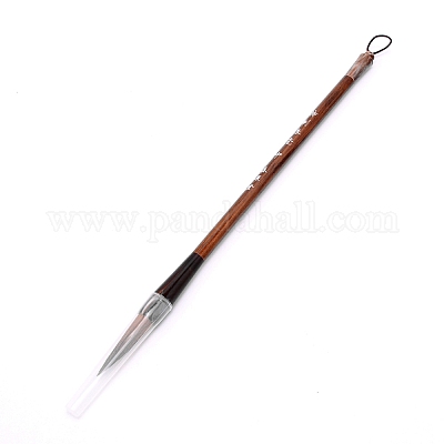 Borste chinesische Kalligraphie Pinselstift&nbsp;TOOL-WH0132-20B-B-1