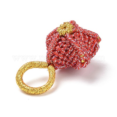 Pendente in corda di cotone intrecciata&nbsp;FIND-H033-01A-1