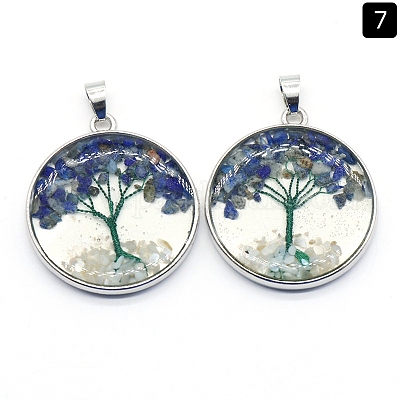 Natürliche Lapislazuli Anhänger&nbsp;PW-WGDCF81-05-1