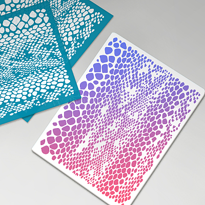 Animal Print Silk Screen Stencils for Polymer Clay Reusable