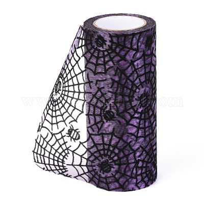 5 Bulk Tulle Fabric Roll purple - at 