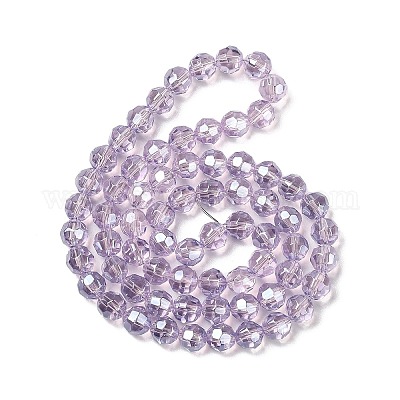 Galvanisieren Glasperlen&nbsp;X-EGLA-Q129-01B-1