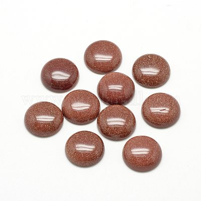 Synthetischen Aventurin cabochons&nbsp;G-R416-12mm-47-1