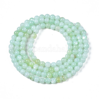Eau douce naturelle de coquillage perles brins&nbsp;X-BSHE-T009A-01D-1