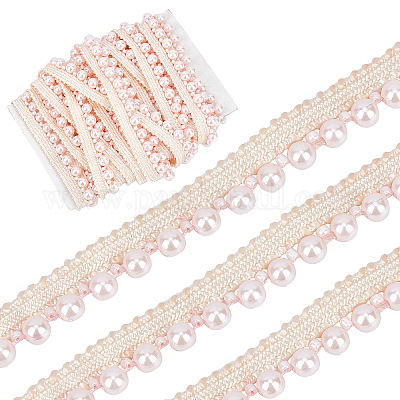 15 Yards White Lace Ribbon Woven Band Lace Wedding Supplies DIY Handmade Clothing Gift Wrapping Embroidered Type Lace