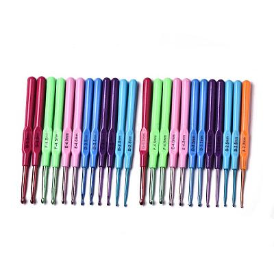 Wholesale PandaHall 15pcs Crochet Hook Needles Sets 