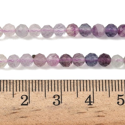 Natürlichen Fluorit Perlen Stränge&nbsp;G-RM250101-C13-1