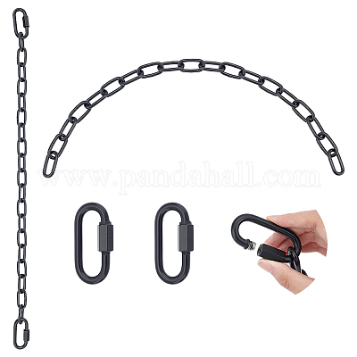 Shop UNICRAFTALE 2pcs 27.76 inch Black Heavy Duty Hanging Chains