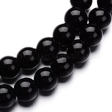 Chapelets de perles rondes en verre X-GLAA-I028-6mm-02-1