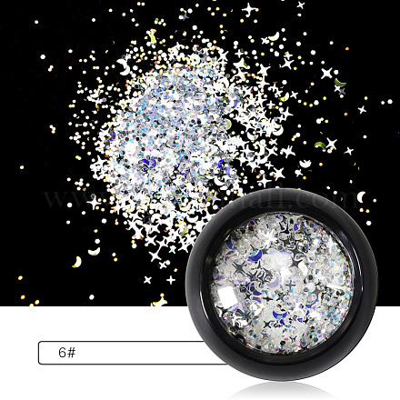 Nail Art Glitter Sequins MRMJ-S006-53F-1