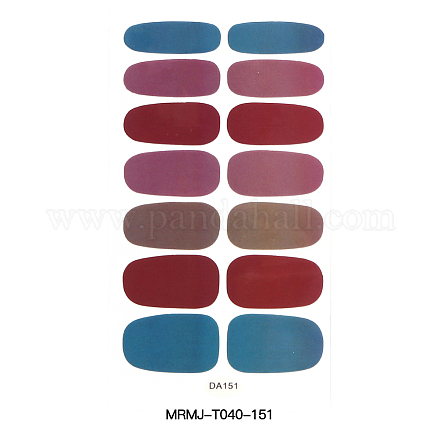 Adesivi per nail art a copertura totale MRMJ-T040-151-1