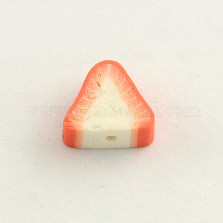 Handmade Polymer Clay Fruit Beads CLAY-Q170-06-1