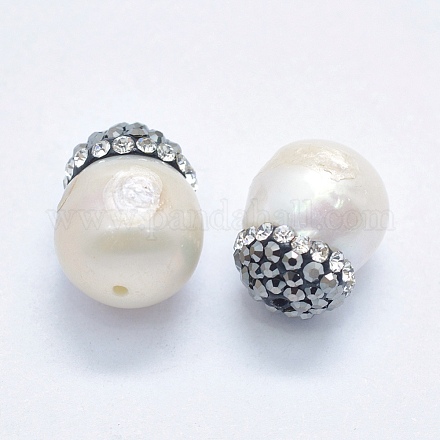 Perle coltivate d'acqua dolce perla naturale RB-K056-04A-1
