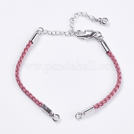 Création de bracelet en cordon de coton tressé MAK-I006-05P-1