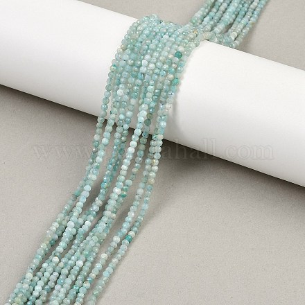 Natur amazonite Perle Stränge&nbsp;G-P279-42-2mm-01-1