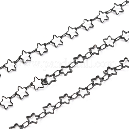 Spray Painted Brass Link Chains CHC-H103-03C-1