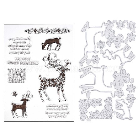 Gorgecraft 1 Sheet Silicone Clear Stamps DIY-GF0007-05-1