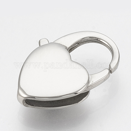316 Stainless Steel Lobster Claw Clasps STAS-T033-18-1