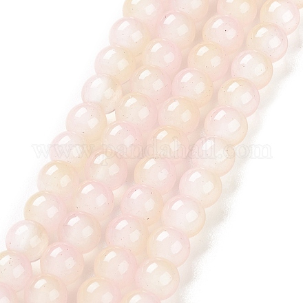 Chapelets de perles en verre peint DGLA-R053-01C-1