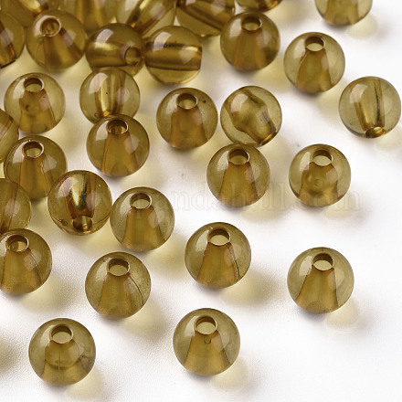 Perles en acrylique transparente X-MACR-S370-A8mm-737-1