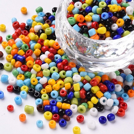 8/0 Glass Seed Beads SEED-US0003-3mm-51-1