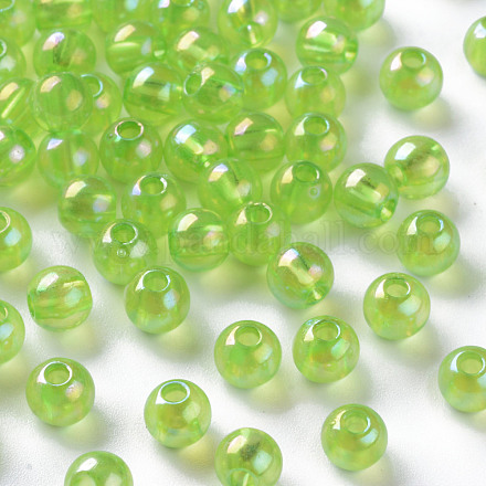 Perles en acrylique transparente MACR-S370-B6mm-729-1